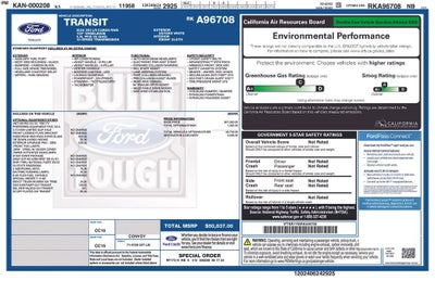 2024 Ford Transit Cargo Van Base