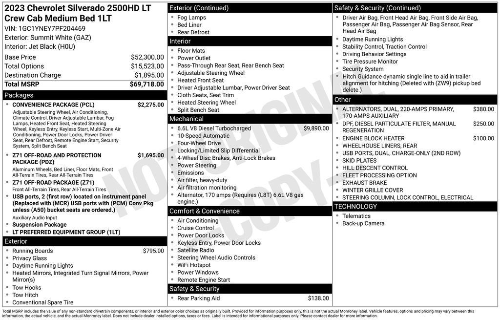 2023 Chevrolet Silverado 2500 HD LT
