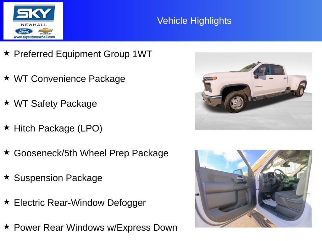 2024 Chevrolet Silverado 3500 HD WT DRW