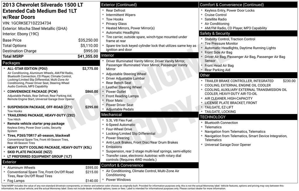 2013 Chevrolet Silverado 1500 LT