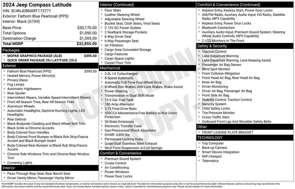 2024 Jeep Compass Latitude