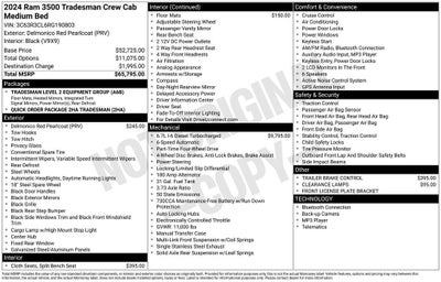 2024 RAM 3500 Tradesman