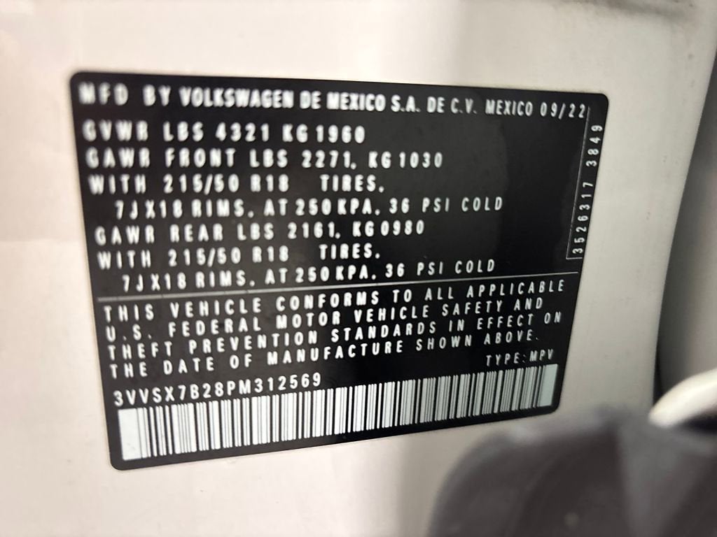 2023 Volkswagen Taos SE