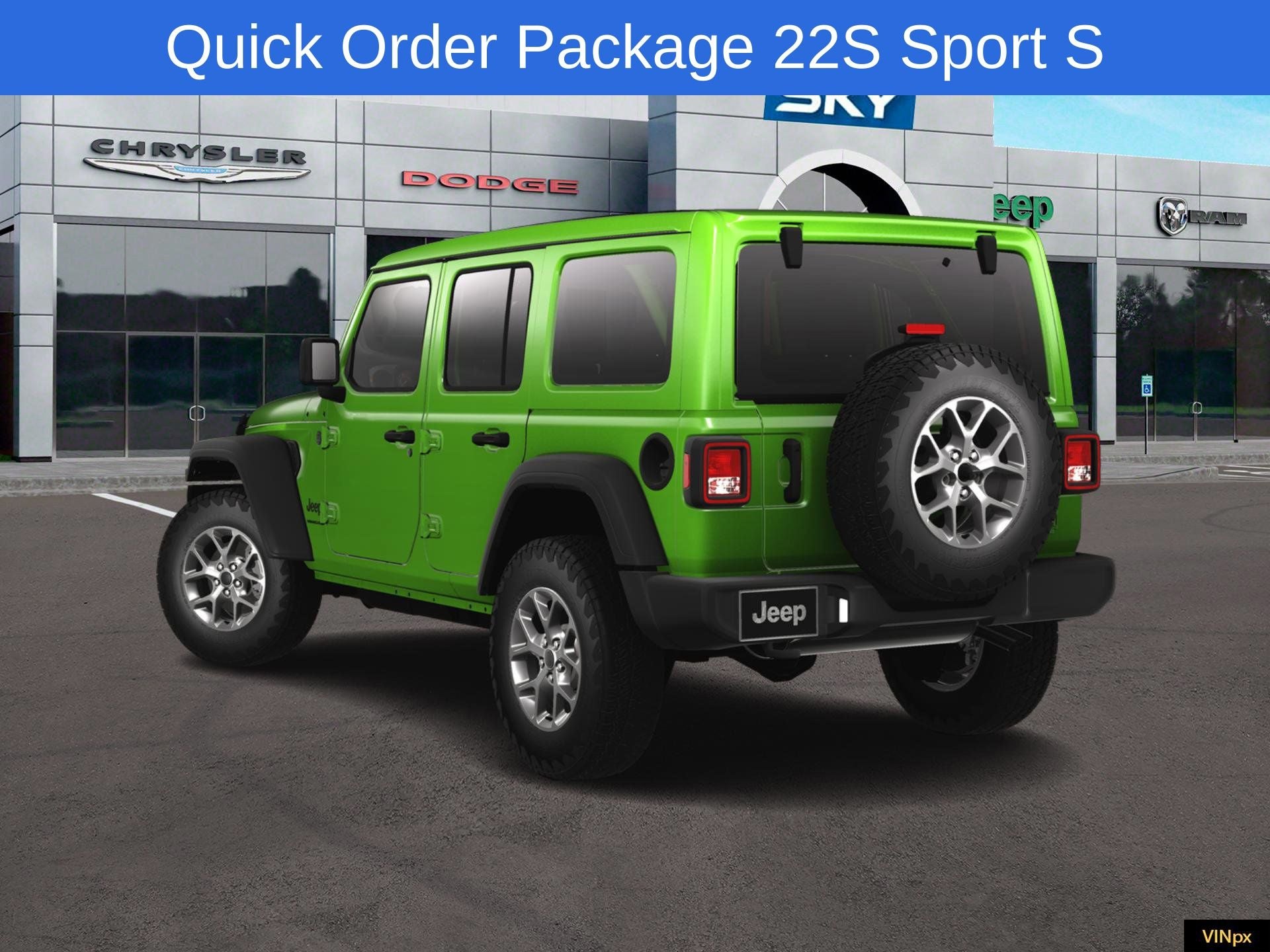 2025 Jeep Wrangler WRANGLER 4-DOOR SPORT S