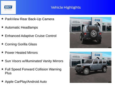 2025 Jeep Wrangler WRANGLER 4-DOOR SPORT S