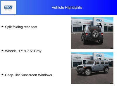 2025 Jeep Wrangler WRANGLER 4-DOOR SPORT S
