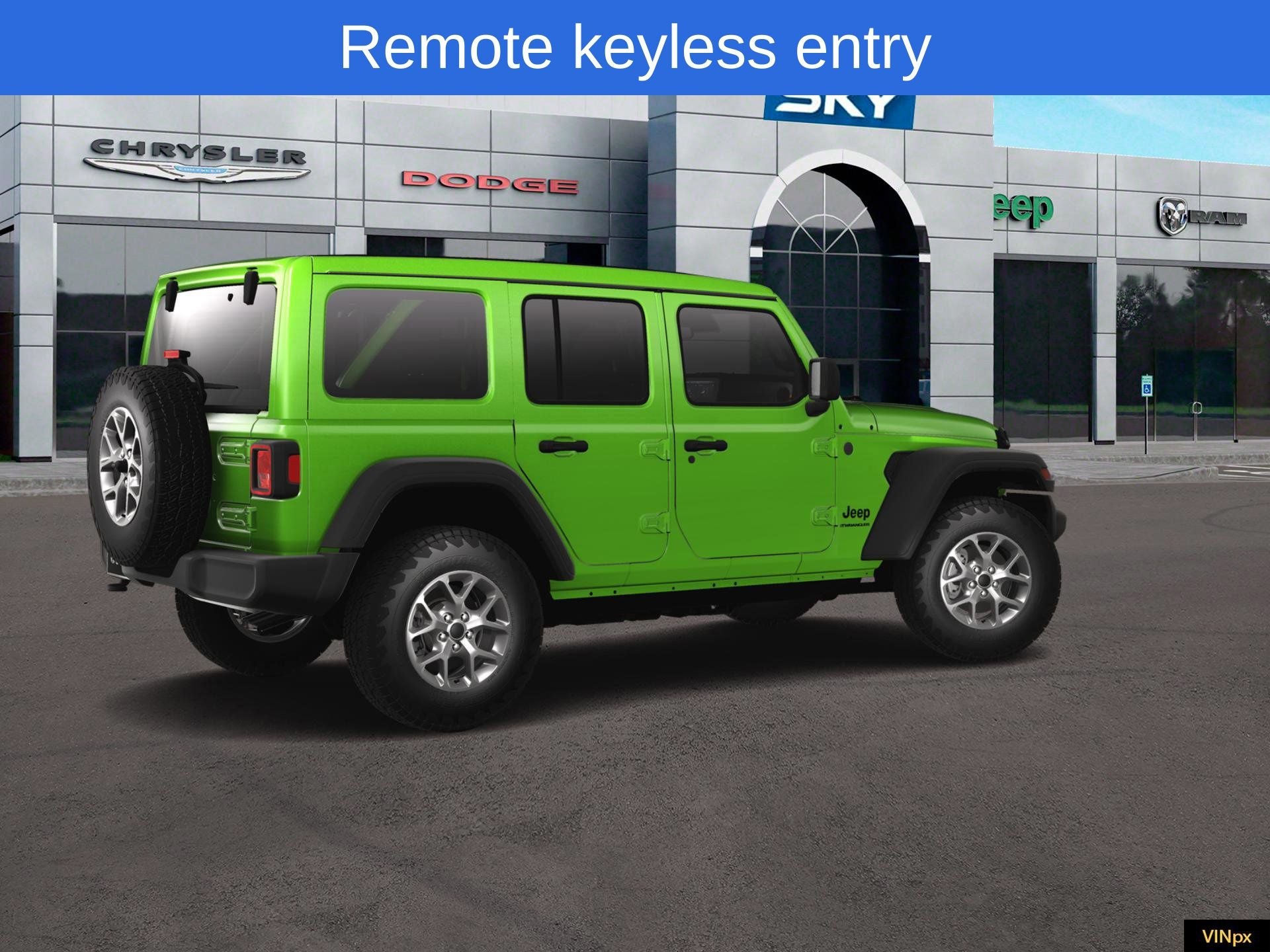 2025 Jeep Wrangler WRANGLER 4-DOOR SPORT S