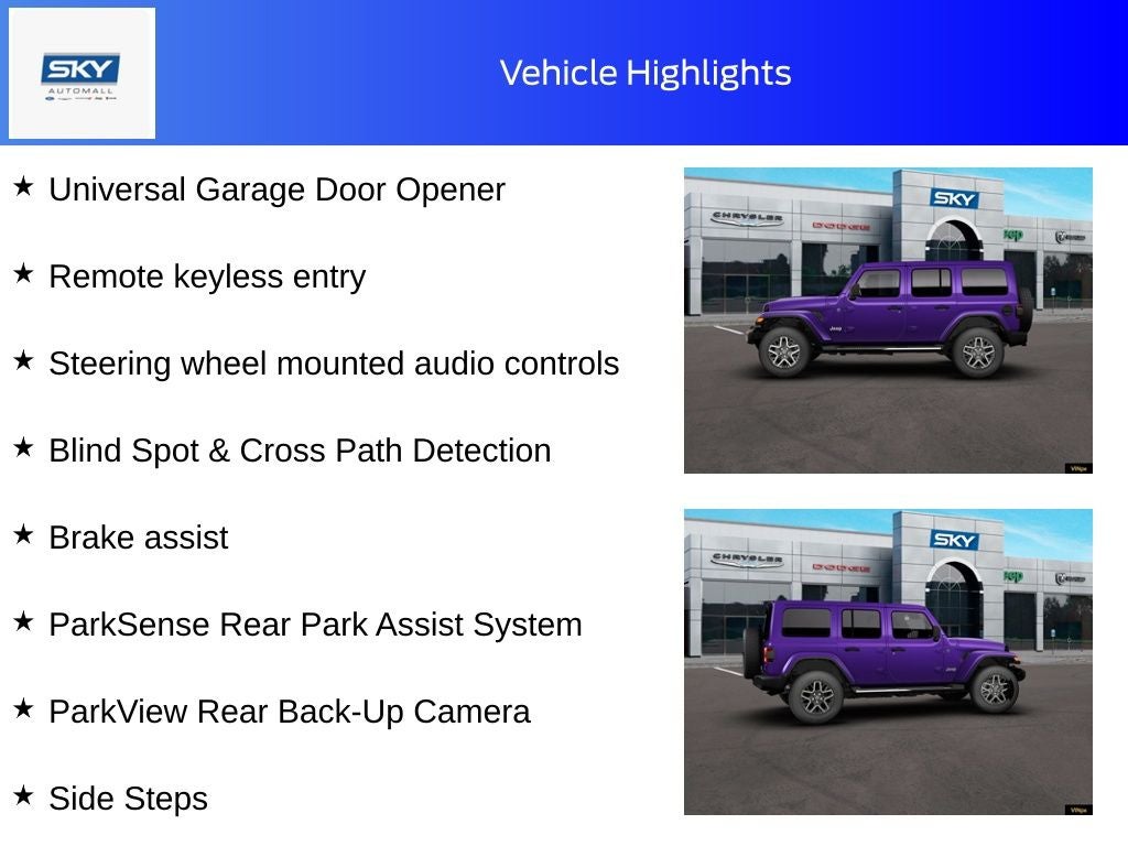 2026 Jeep Wrangler WRANGLER 4-DOOR SAHARA