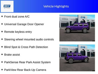 2026 Jeep Wrangler WRANGLER 4-DOOR SAHARA