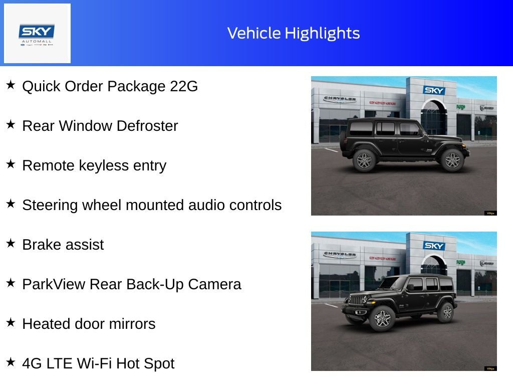 2026 Jeep Wrangler WRANGLER 4-DOOR SAHARA