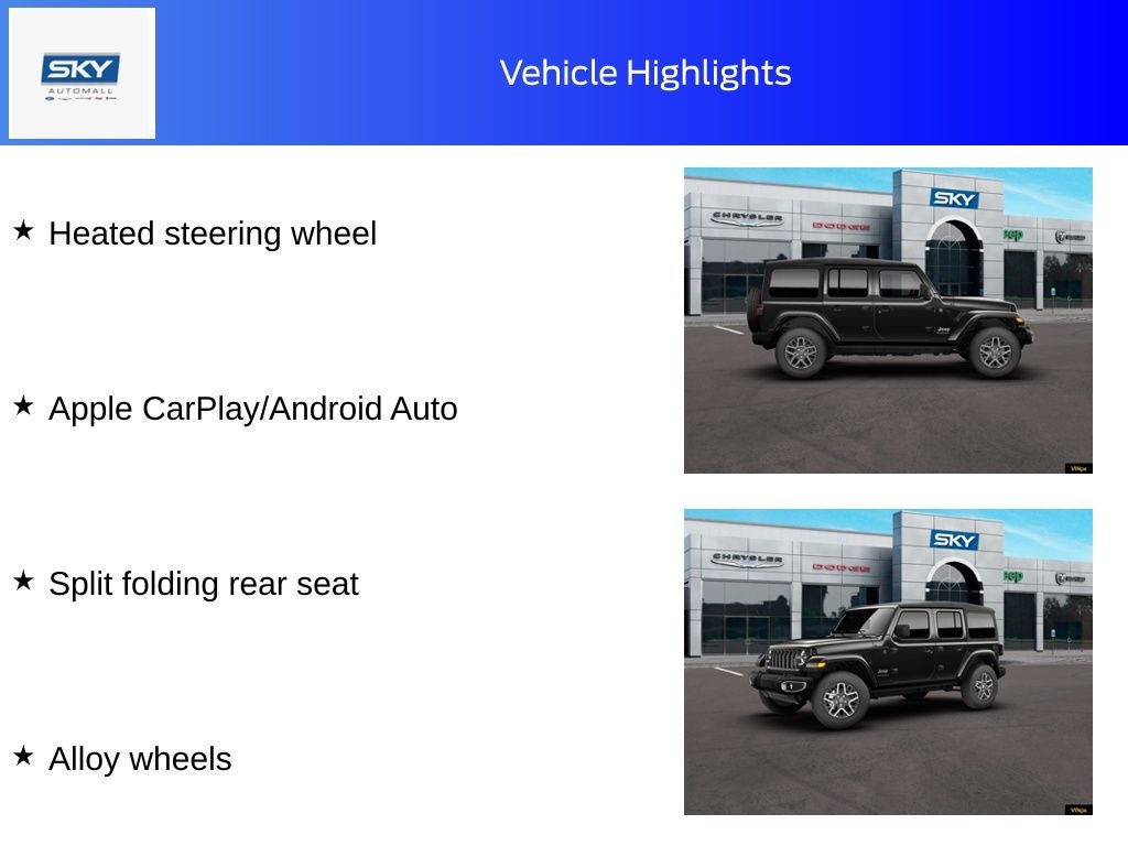 2026 Jeep Wrangler WRANGLER 4-DOOR SAHARA