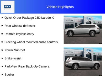 2025 Jeep Grand Cherokee GRAND CHEROKEE L LAREDO X 4X4