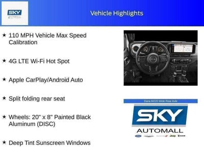 2025 Jeep Gladiator GLADIATOR NIGHTHAWK 4X4