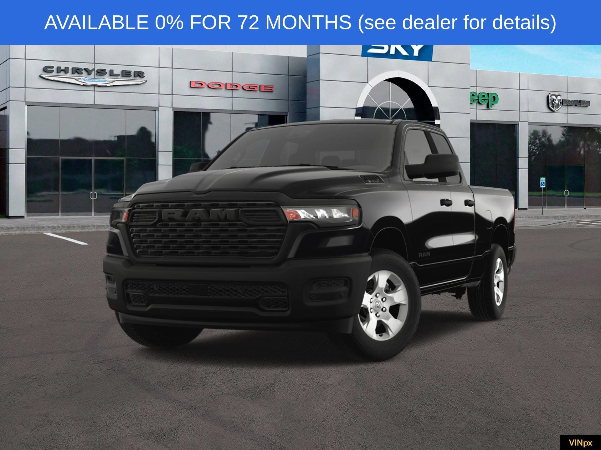 2025 RAM Ram 1500 RAM 1500 TRADESMAN QUAD CAB 4X4 6'4' BOX