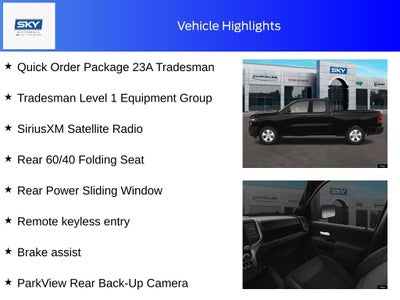 2025 RAM Ram 1500 RAM 1500 TRADESMAN QUAD CAB 4X4 6'4' BOX