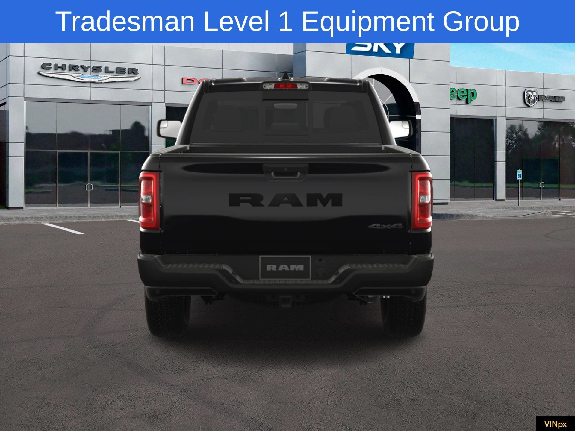 2025 RAM Ram 1500 RAM 1500 TRADESMAN QUAD CAB 4X4 6'4' BOX