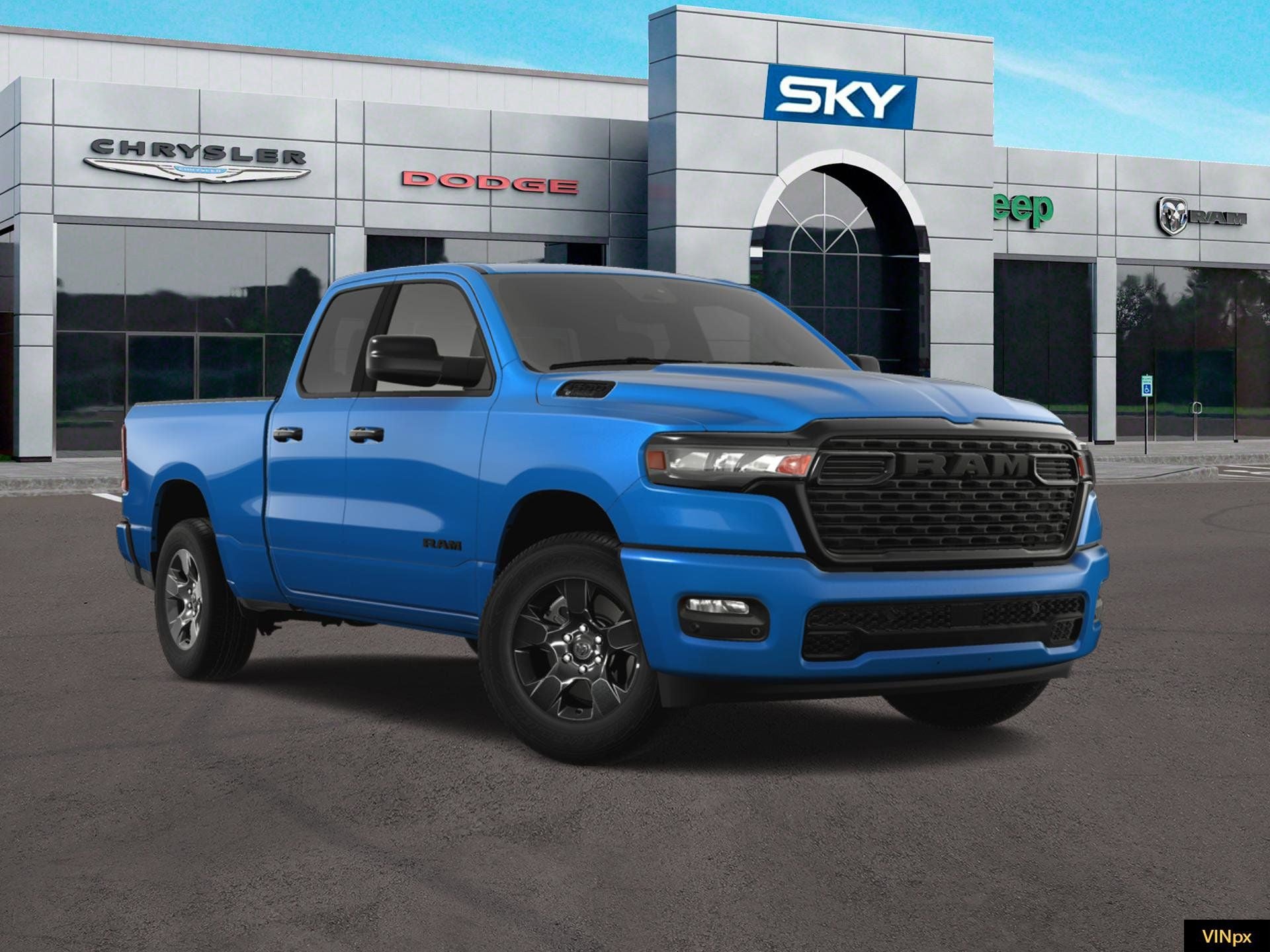2025 RAM Ram 1500 RAM 1500 TRADESMAN QUAD CAB 4X4 6'4' BOX
