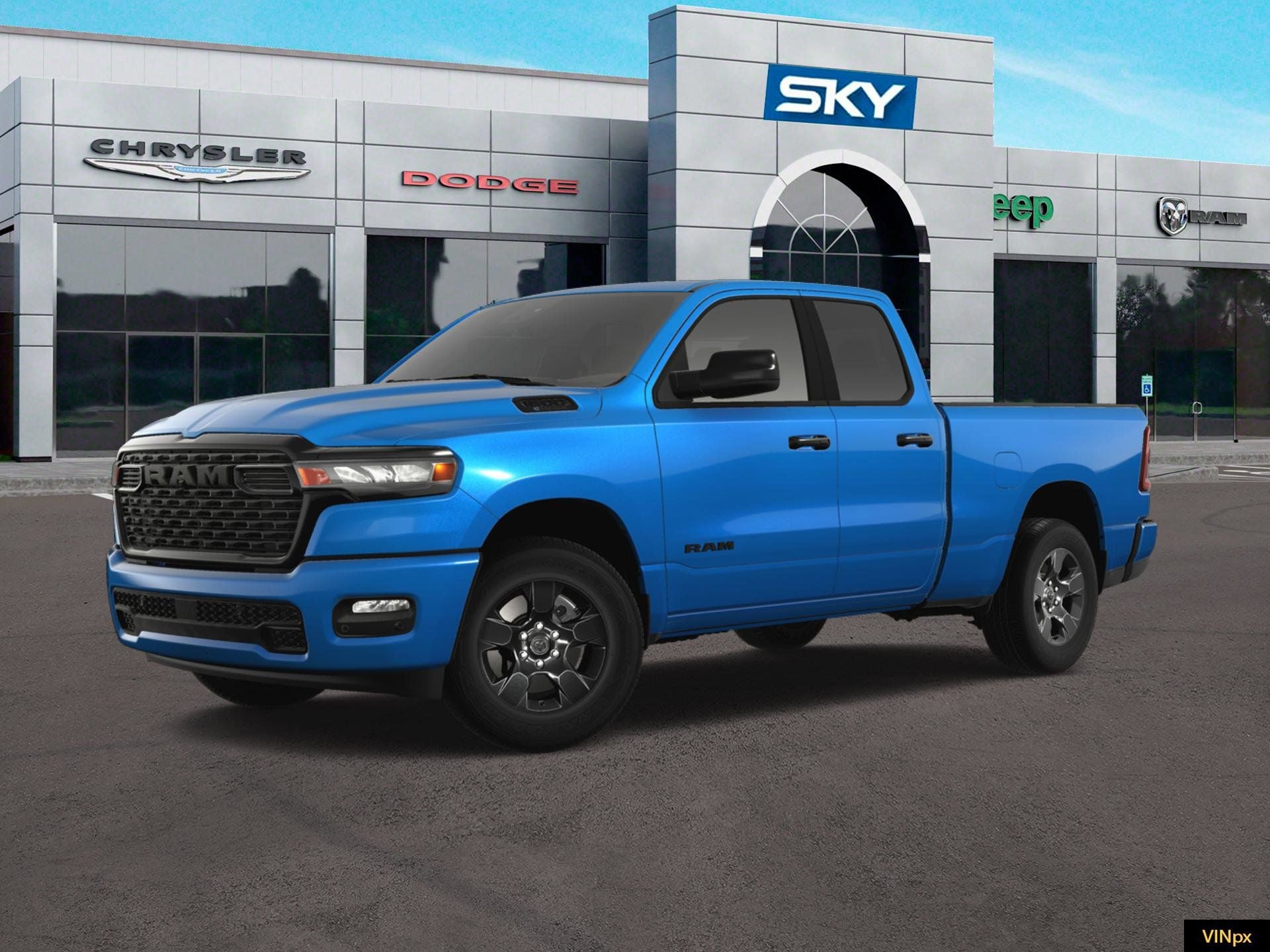2025 RAM Ram 1500 RAM 1500 TRADESMAN QUAD CAB 4X4 6'4' BOX