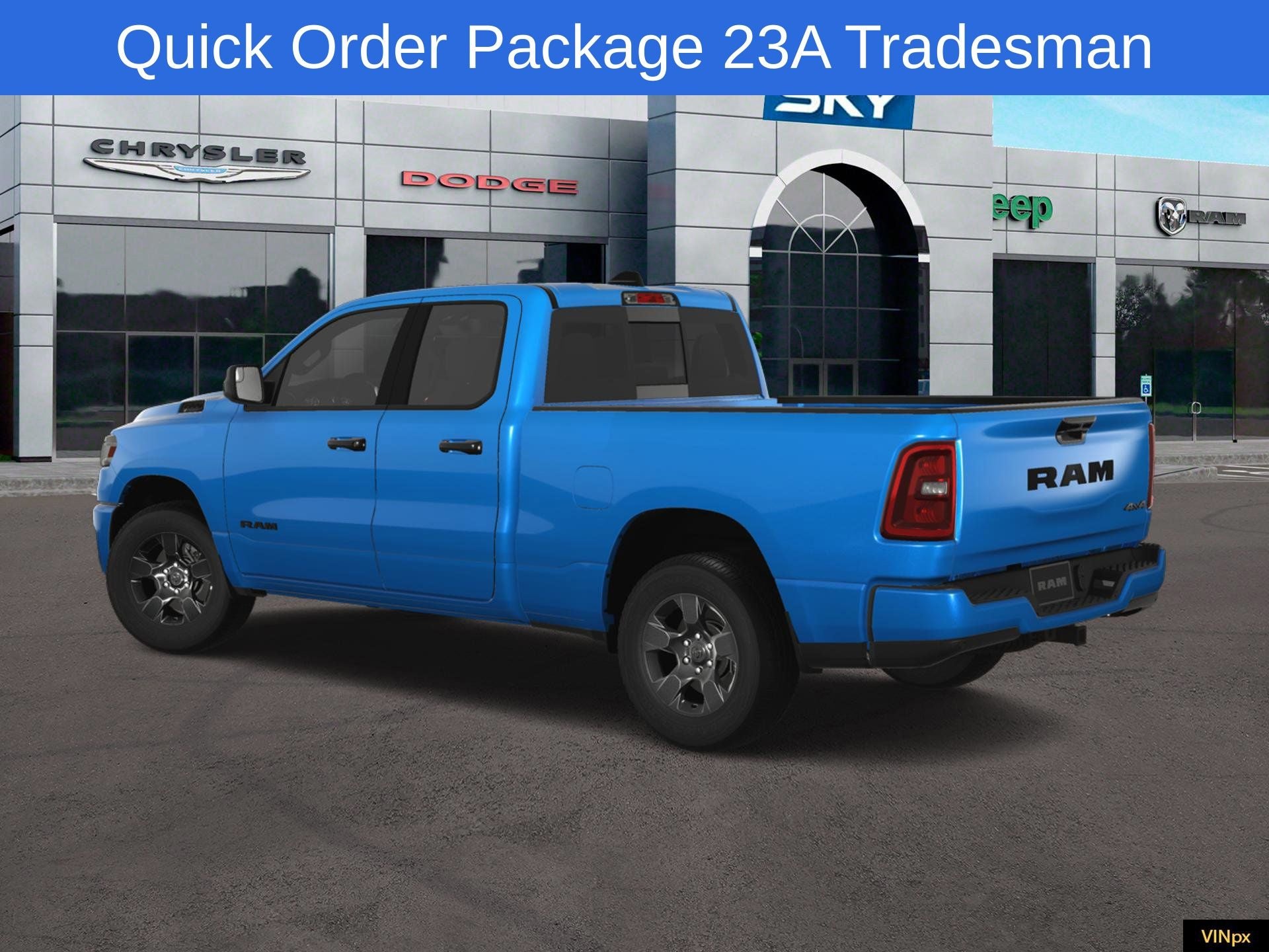 2025 RAM Ram 1500 RAM 1500 TRADESMAN QUAD CAB 4X4 6'4' BOX