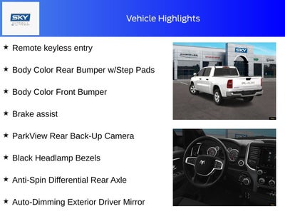 2025 RAM Ram 1500 RAM 1500 BIG HORN CREW CAB 4X4 5'7' BOX