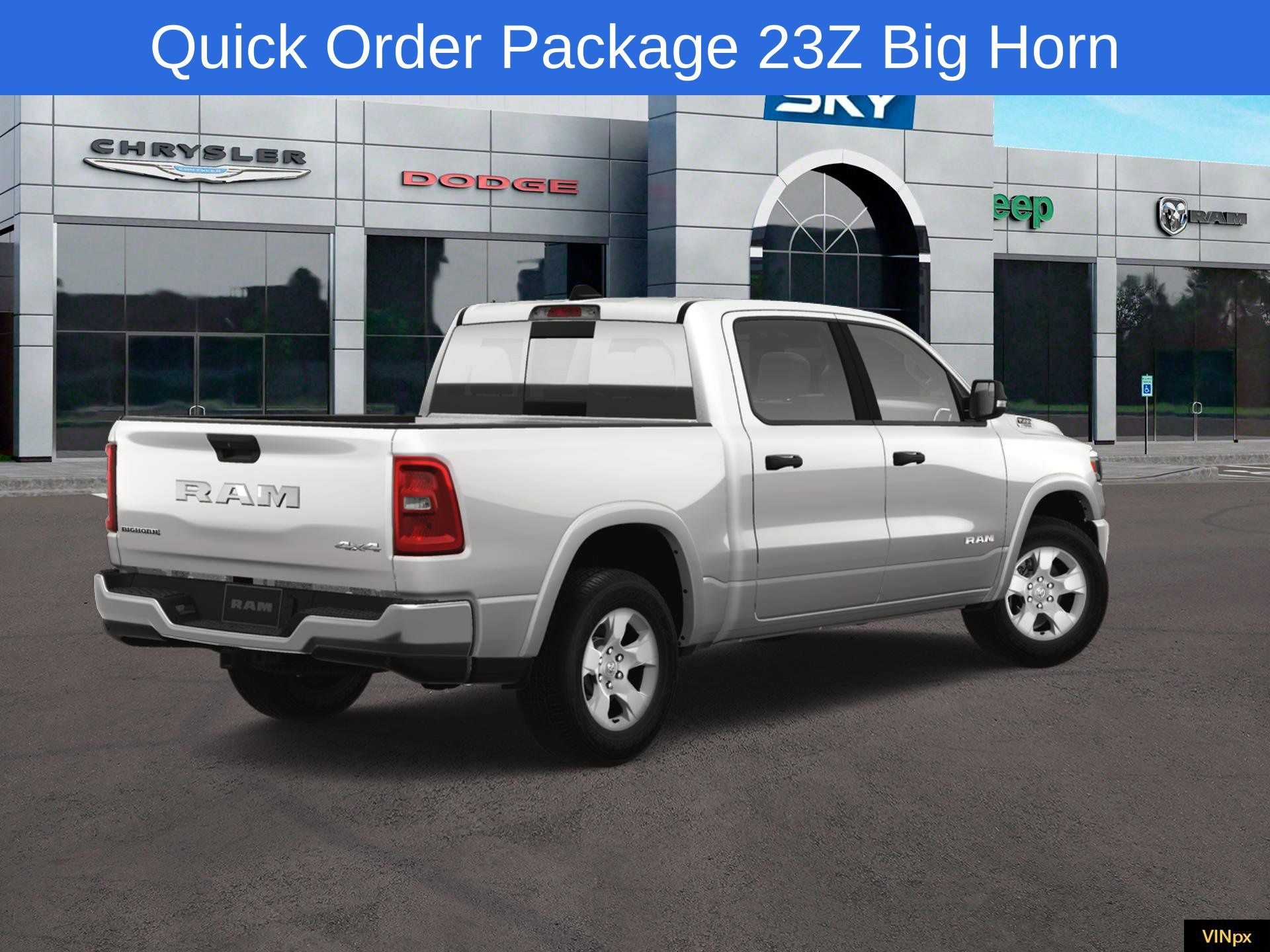 2025 RAM Ram 1500 RAM 1500 BIG HORN CREW CAB 4X4 5'7' BOX