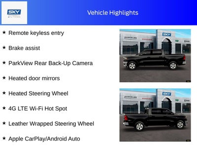 2026 RAM Ram 1500 RAM 1500 BIG HORN CREW CAB 4X4 5'7' BOX
