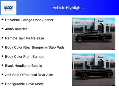 2026 RAM Ram 1500 RAM 1500 BIG HORN CREW CAB 4X4 5'7' BOX