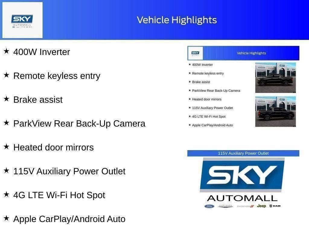 2026 RAM Ram 1500 RAM 1500 WARLOCK CREW CAB 4X4 5'7' BOX