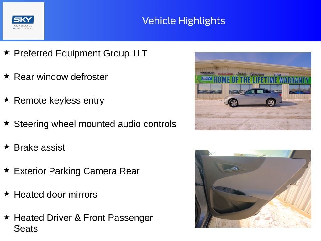 2024 Chevrolet Malibu FWD 1LT