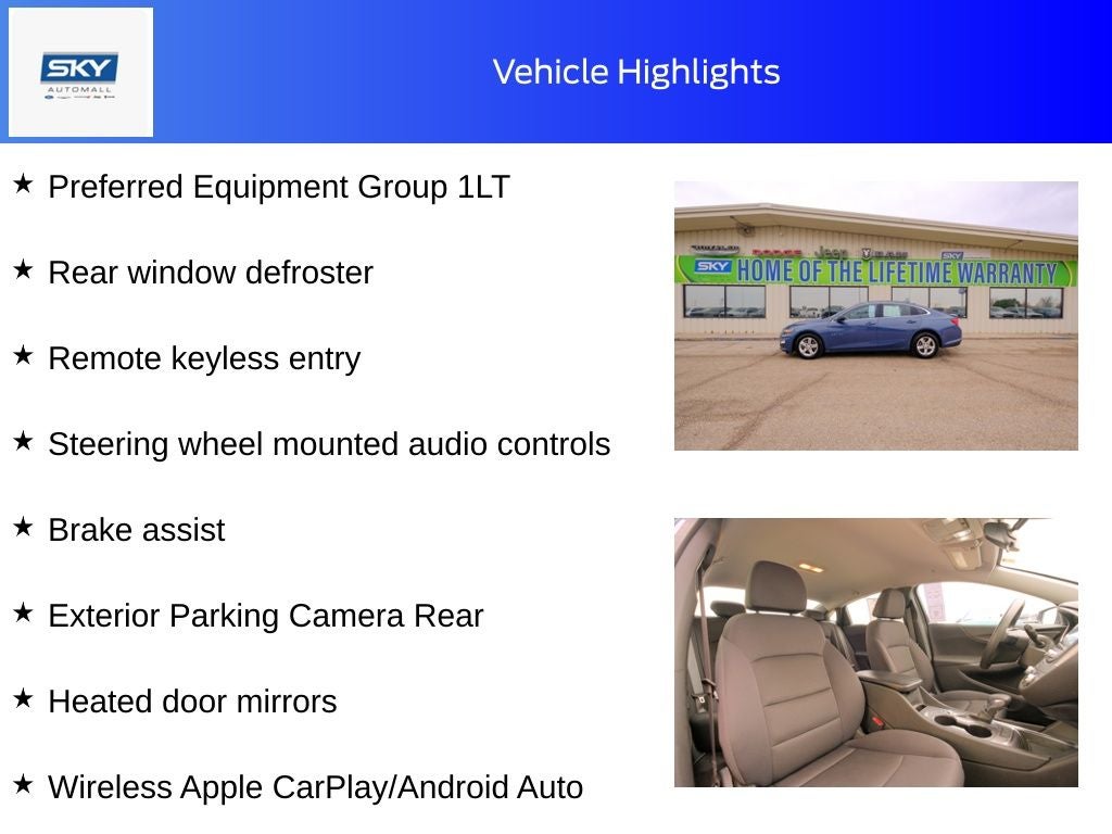 2024 Chevrolet Malibu FWD 1LT