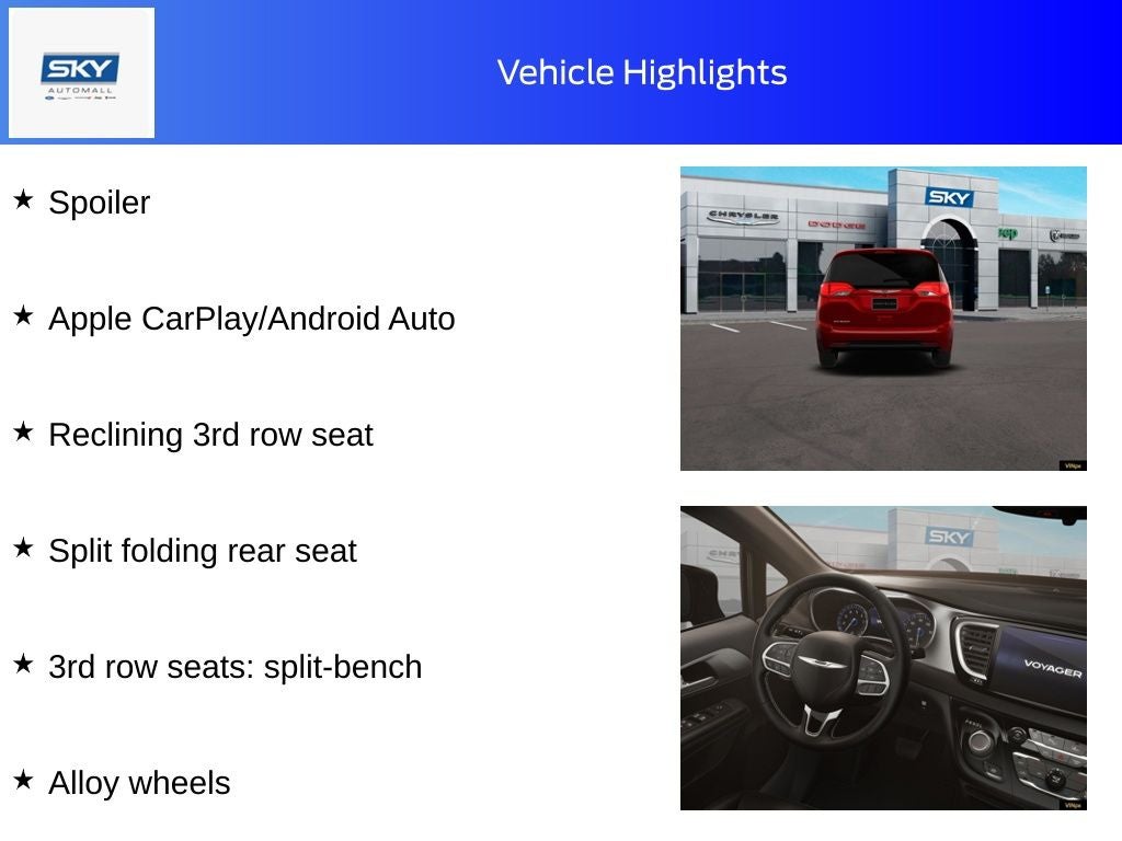 2026 Chrysler Voyager VOYAGER LX