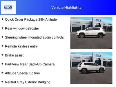 2026 Jeep Compass COMPASS LATITUDE ALTITUDE 4X4