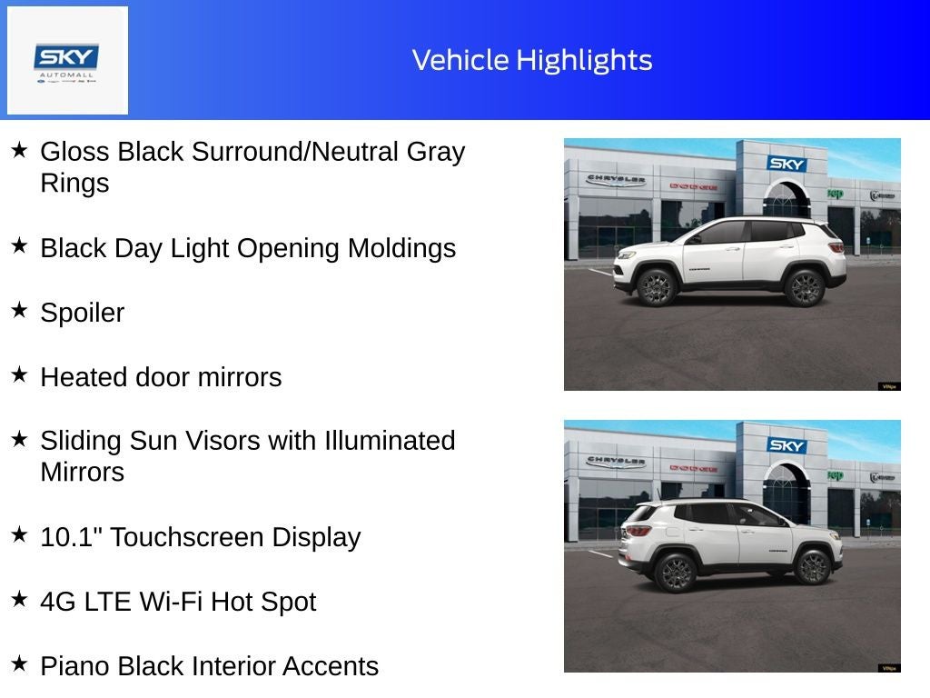 2026 Jeep Compass COMPASS LATITUDE ALTITUDE 4X4