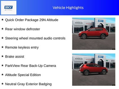 2026 Jeep Compass COMPASS LATITUDE ALTITUDE 4X4