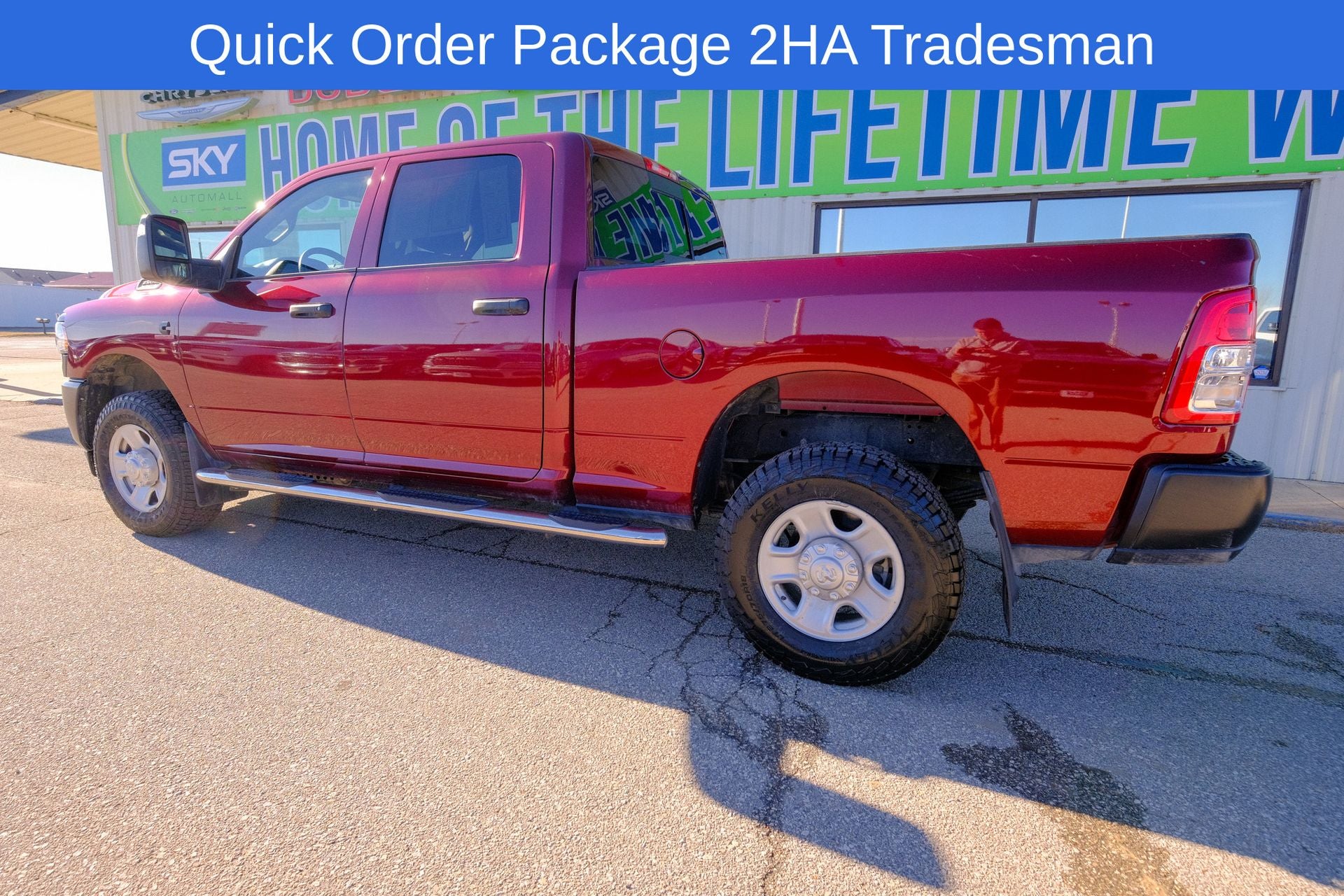 2024 RAM 3500 Tradesman Crew Cab 4x4 6'4' Box
