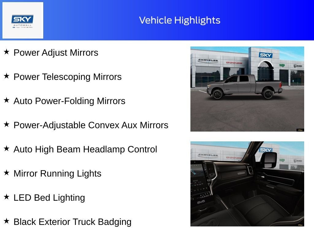 2026 RAM Ram 3500 RAM 3500 LARAMIE MEGA CAB 4X4 6'4' BOX