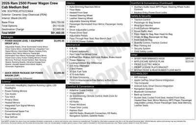 2026 RAM 2500 Power Wagon