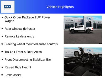 2026 RAM Ram 2500 RAM 2500 POWER WAGON CREW CAB 4X4 6'4' BOX