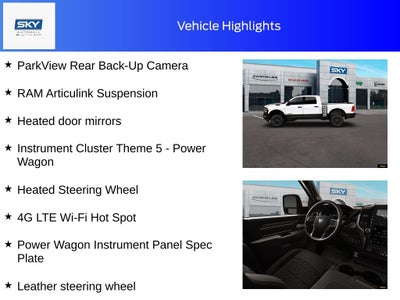 2026 RAM Ram 2500 RAM 2500 POWER WAGON CREW CAB 4X4 6'4' BOX