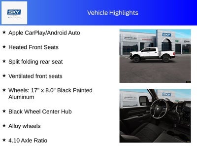 2026 RAM Ram 2500 RAM 2500 POWER WAGON CREW CAB 4X4 6'4' BOX