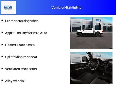 2026 RAM Ram 2500 RAM 2500 POWER WAGON CREW CAB 4X4 6'4' BOX