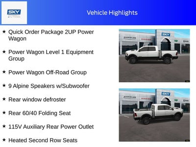 2025 RAM Ram 2500 RAM 2500 POWER WAGON CREW CAB 4X4 6'4' BOX