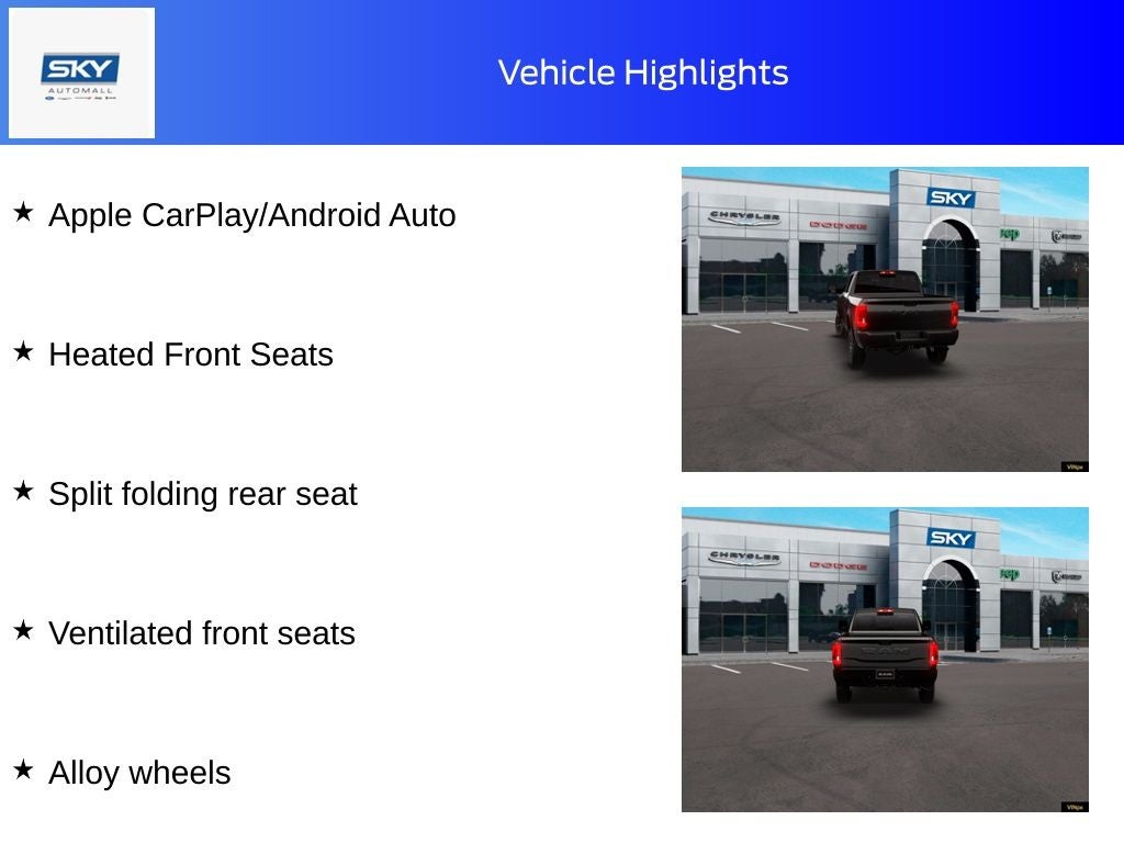 2026 RAM 2500 RAM 2500 POWER WAGON CREW CAB 4X4 6'4' BOX