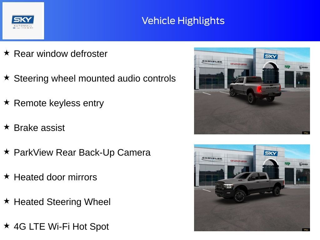 2026 RAM Ram 2500 RAM 2500 REBEL CREW CAB 4X4 6'4' BOX