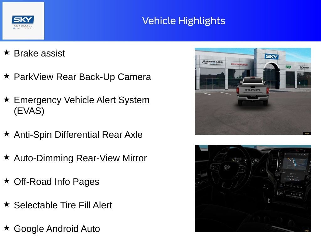 2026 RAM Ram 2500 RAM 2500 BLACK EXPRESS CREW CAB 4X4 8' BOX