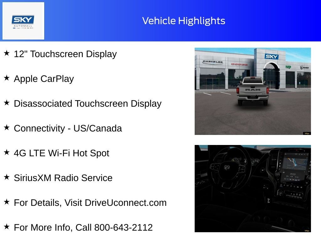 2026 RAM Ram 2500 RAM 2500 BLACK EXPRESS CREW CAB 4X4 8' BOX