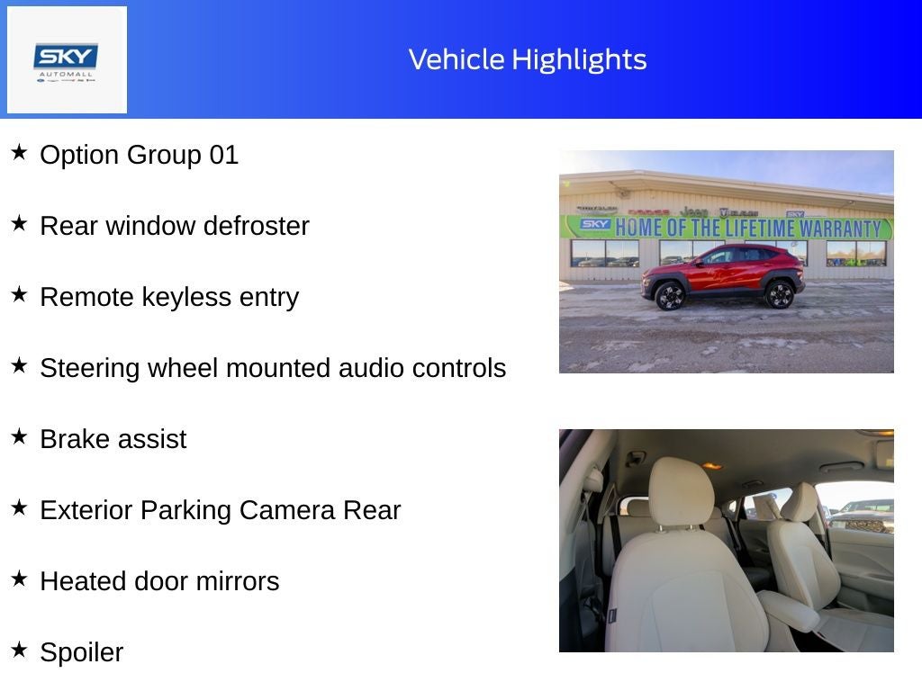 2025 Hyundai Kona SEL