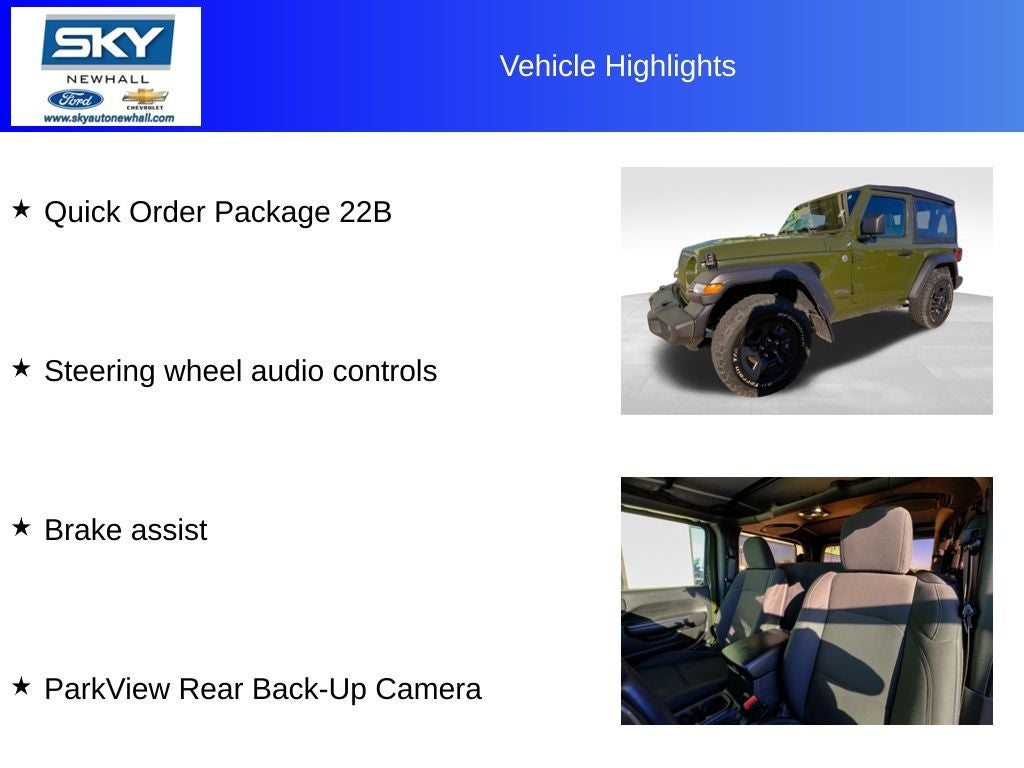 2021 Jeep Wrangler Sport