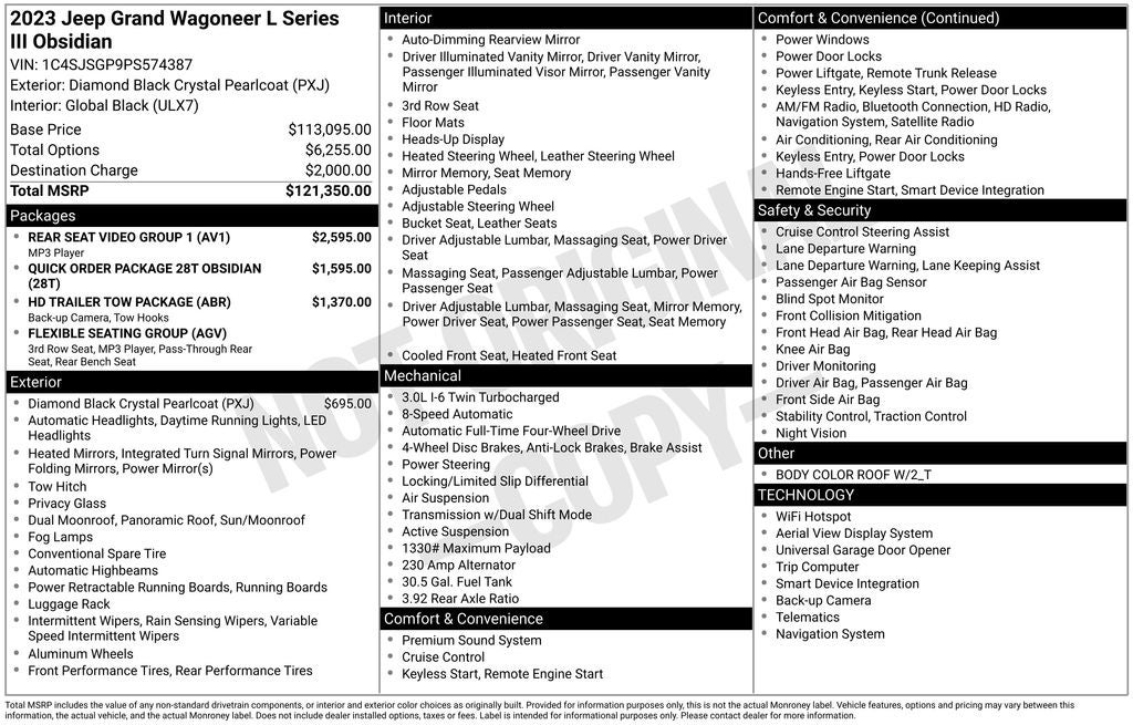 2023 Jeep Grand Wagoneer L Series III