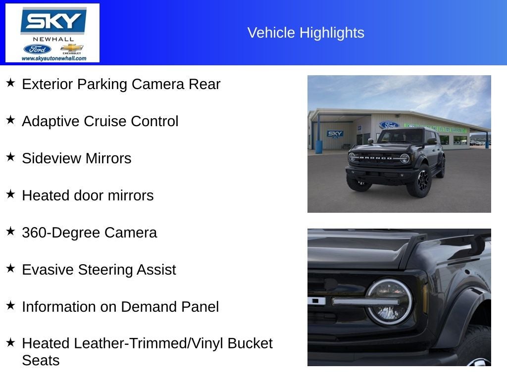 2025 Ford Bronco Outer Banks